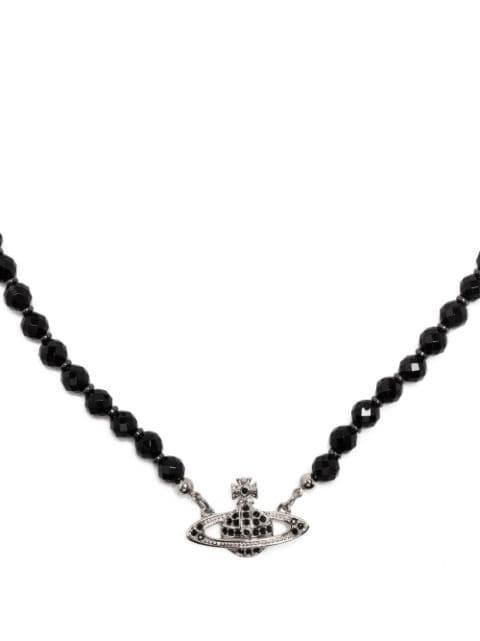 Bas Relief pearl-chain choker by VIVIENNE WESTWOOD