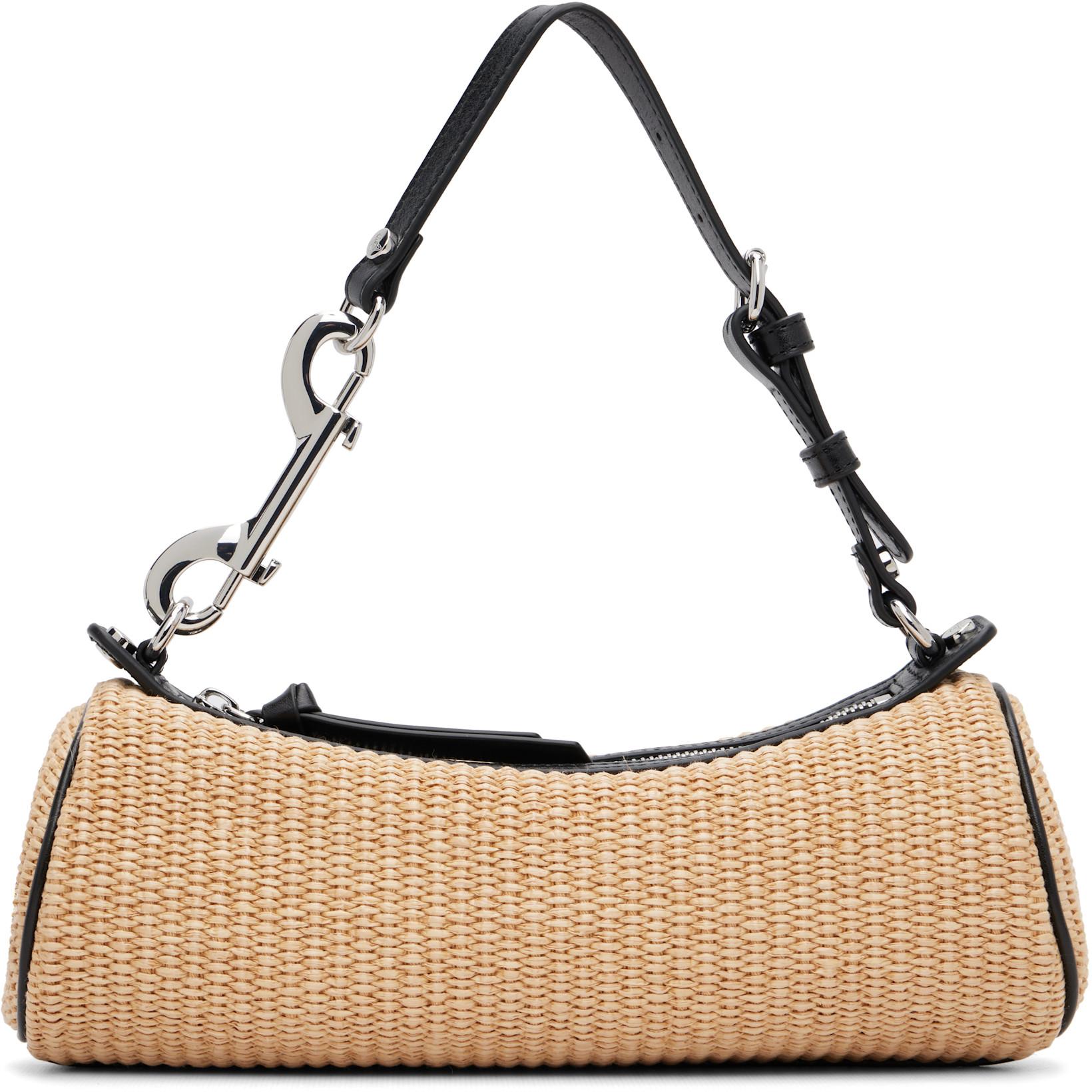 Beige Cindy Cylinder Bag by VIVIENNE WESTWOOD