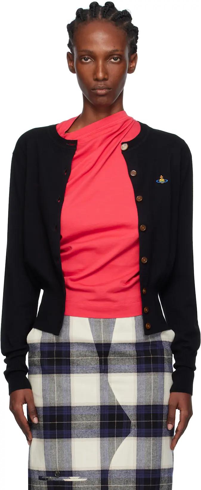 Black Bea Cardigan by VIVIENNE WESTWOOD