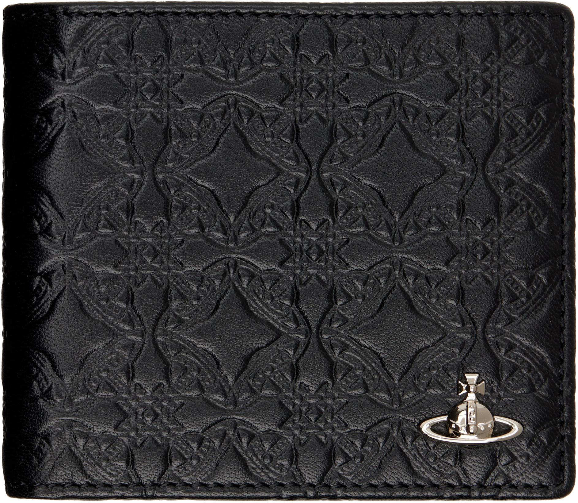 Black Billfold Man Wallet by VIVIENNE WESTWOOD