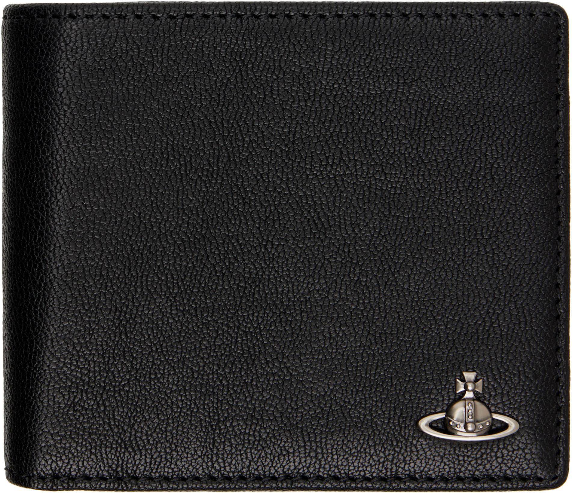 Black Billfold Man Wallet by VIVIENNE WESTWOOD