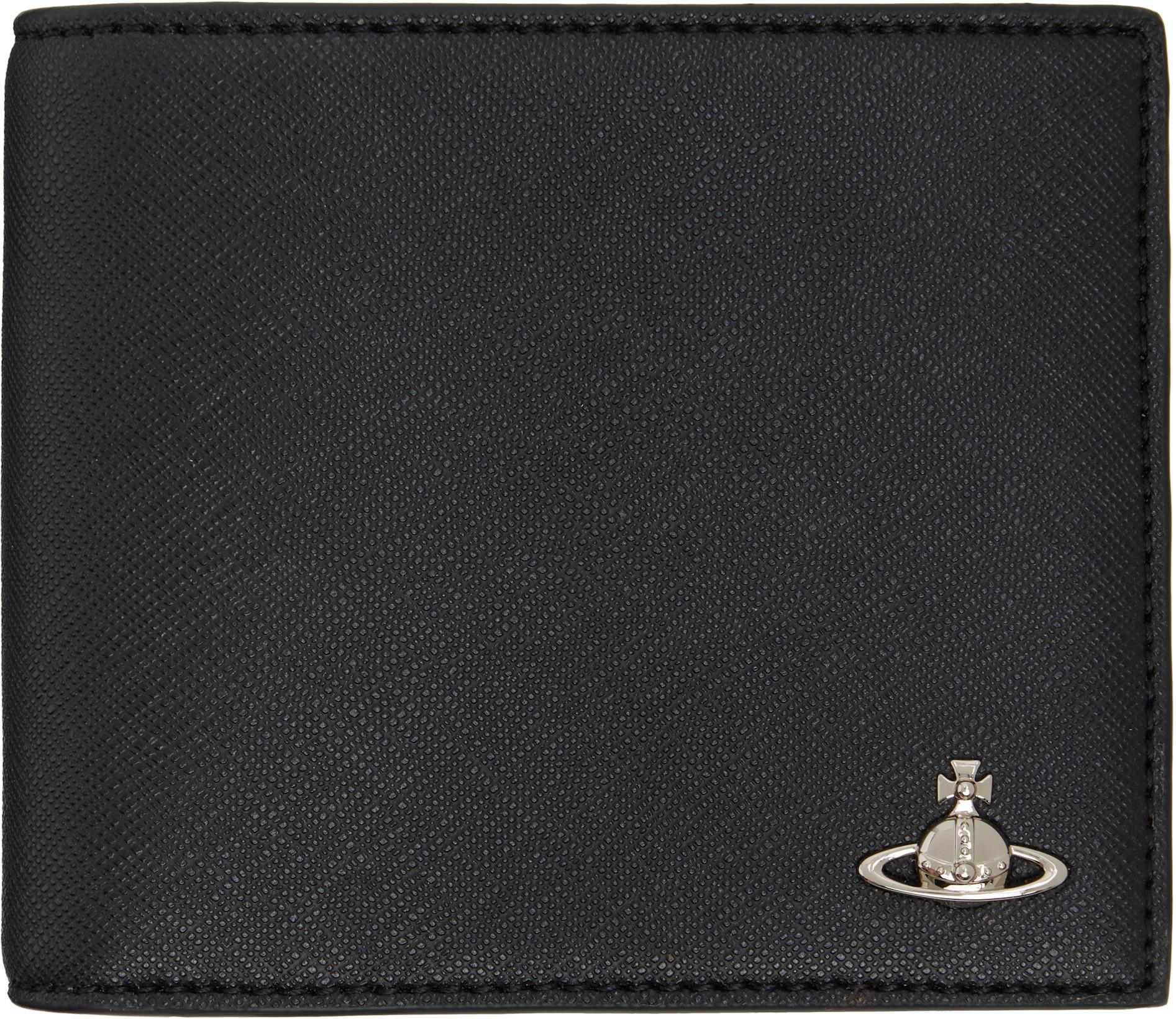 Black Billfold Wallet by VIVIENNE WESTWOOD