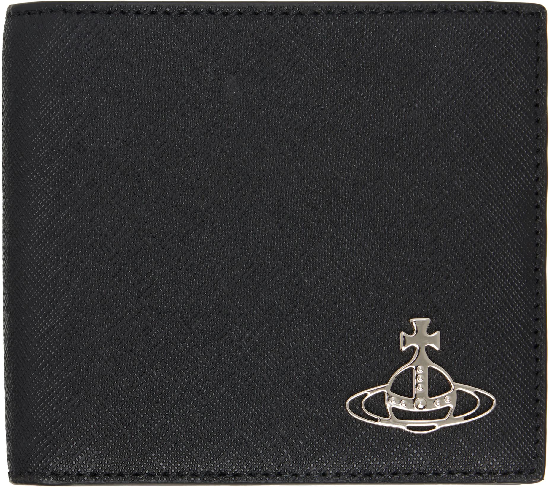 Black Billfold Wallet by VIVIENNE WESTWOOD