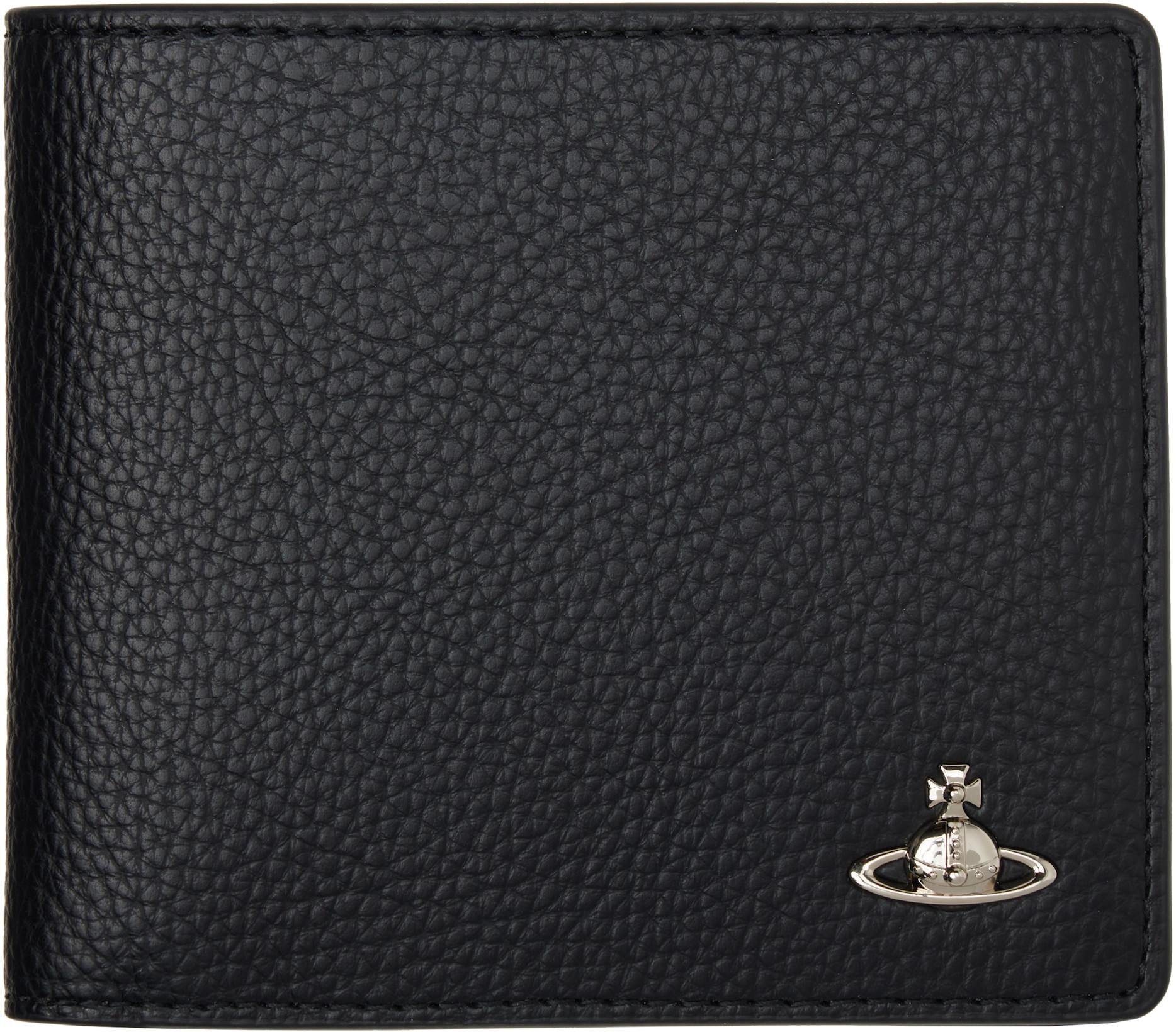 Black Billfold Wallet by VIVIENNE WESTWOOD
