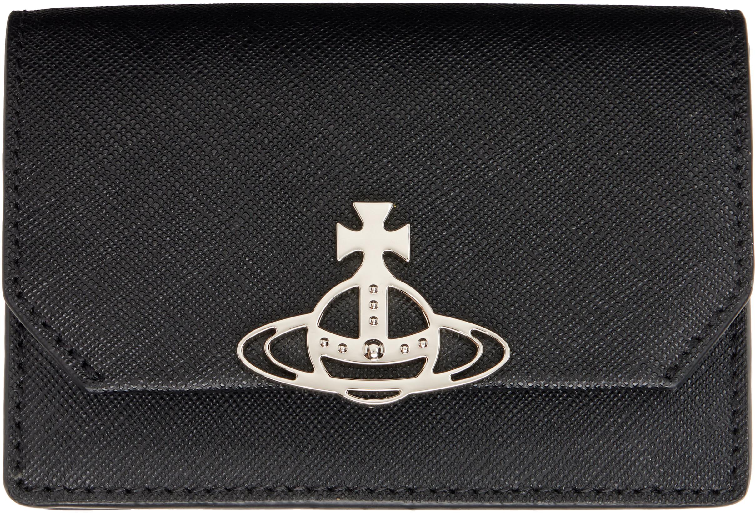 Black Business Card Holder by VIVIENNE WESTWOOD
