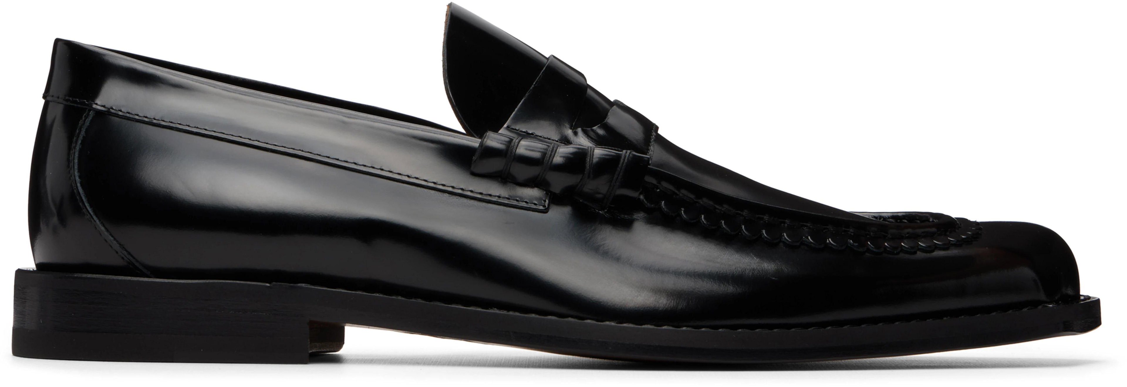 Black Coin Loafers by VIVIENNE WESTWOOD