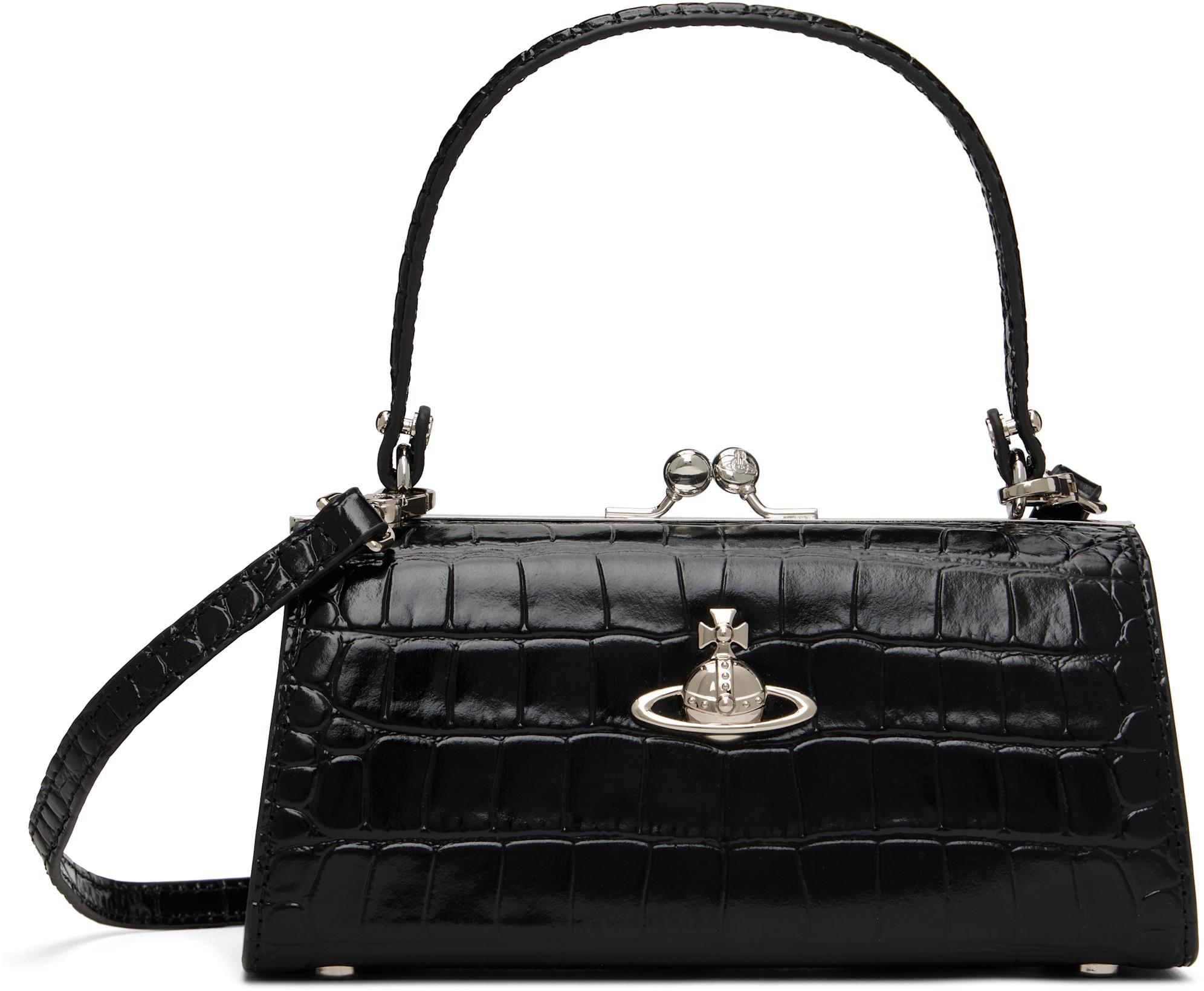 Black Doll XL Frame Bag by VIVIENNE WESTWOOD