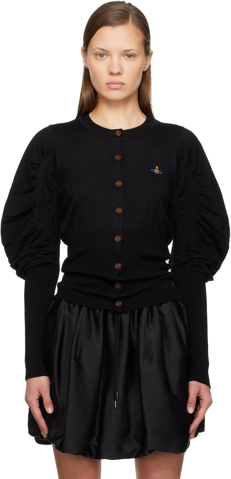 Black Eli Cardigan by VIVIENNE WESTWOOD