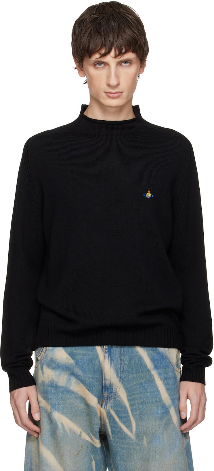 Black Fisherman Sweater by VIVIENNE WESTWOOD
