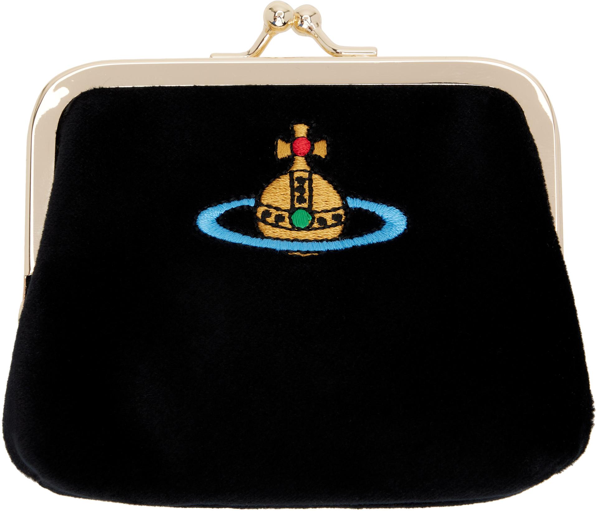 Black Frame Coin Pouch by VIVIENNE WESTWOOD