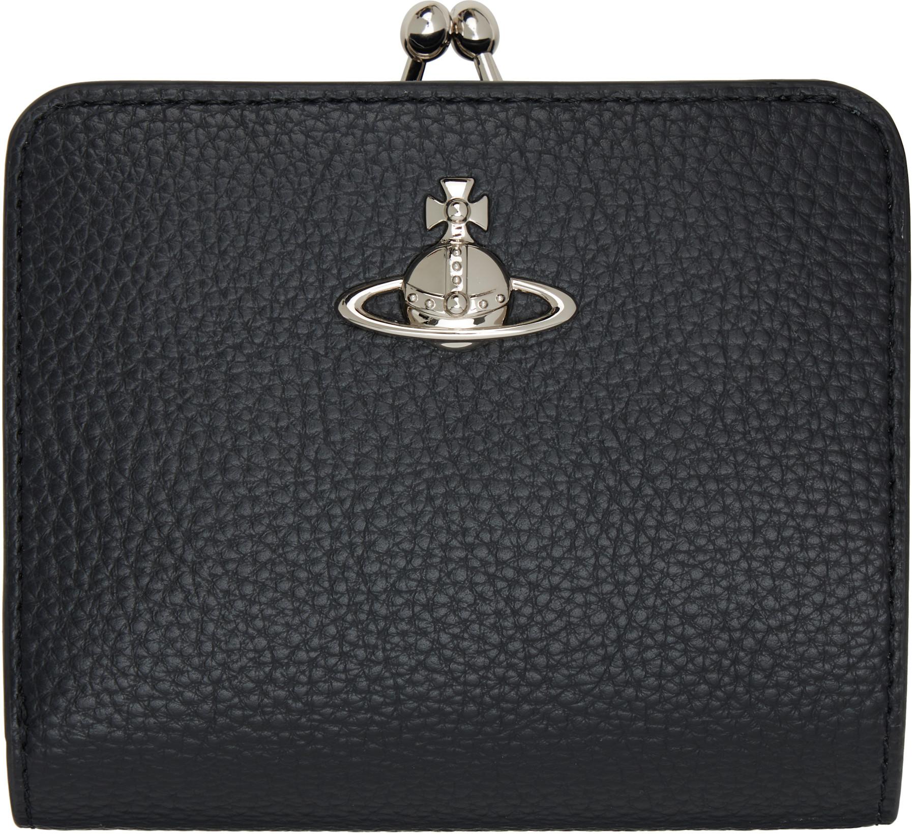 Black Front Pocket Wallet by VIVIENNE WESTWOOD