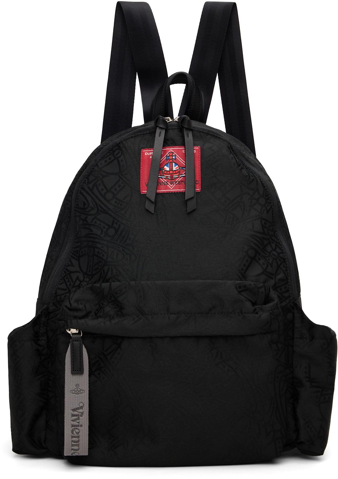 Black George Backpack by VIVIENNE WESTWOOD