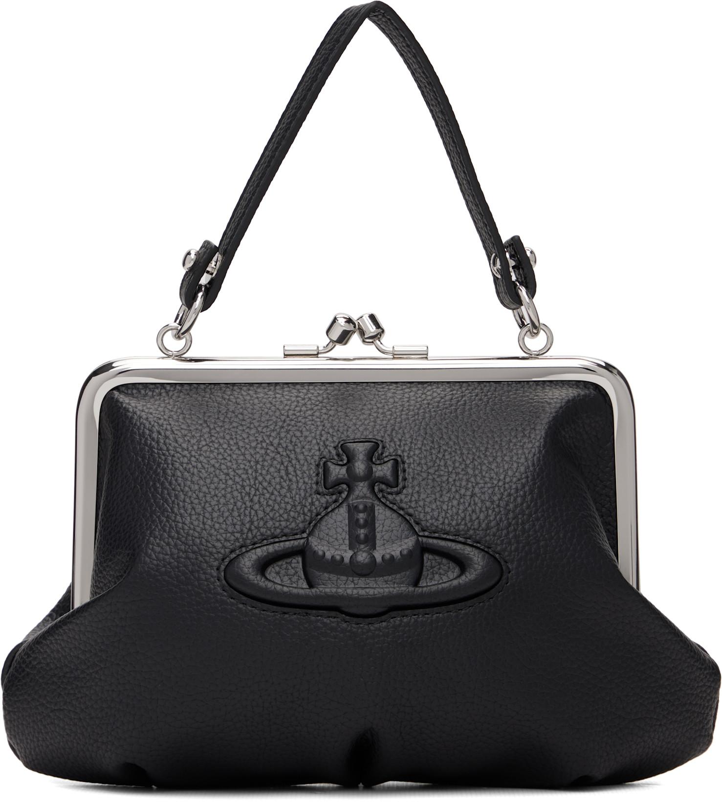 Black Granny Frame Bag by VIVIENNE WESTWOOD