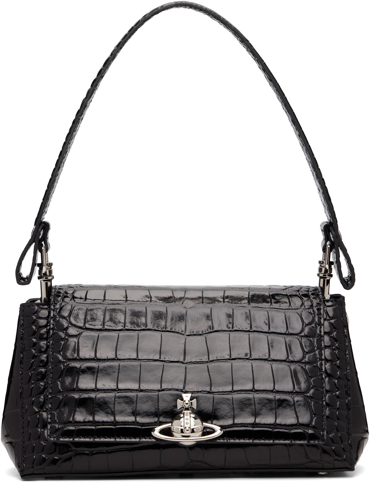 Black Hazel Medium Bag by VIVIENNE WESTWOOD