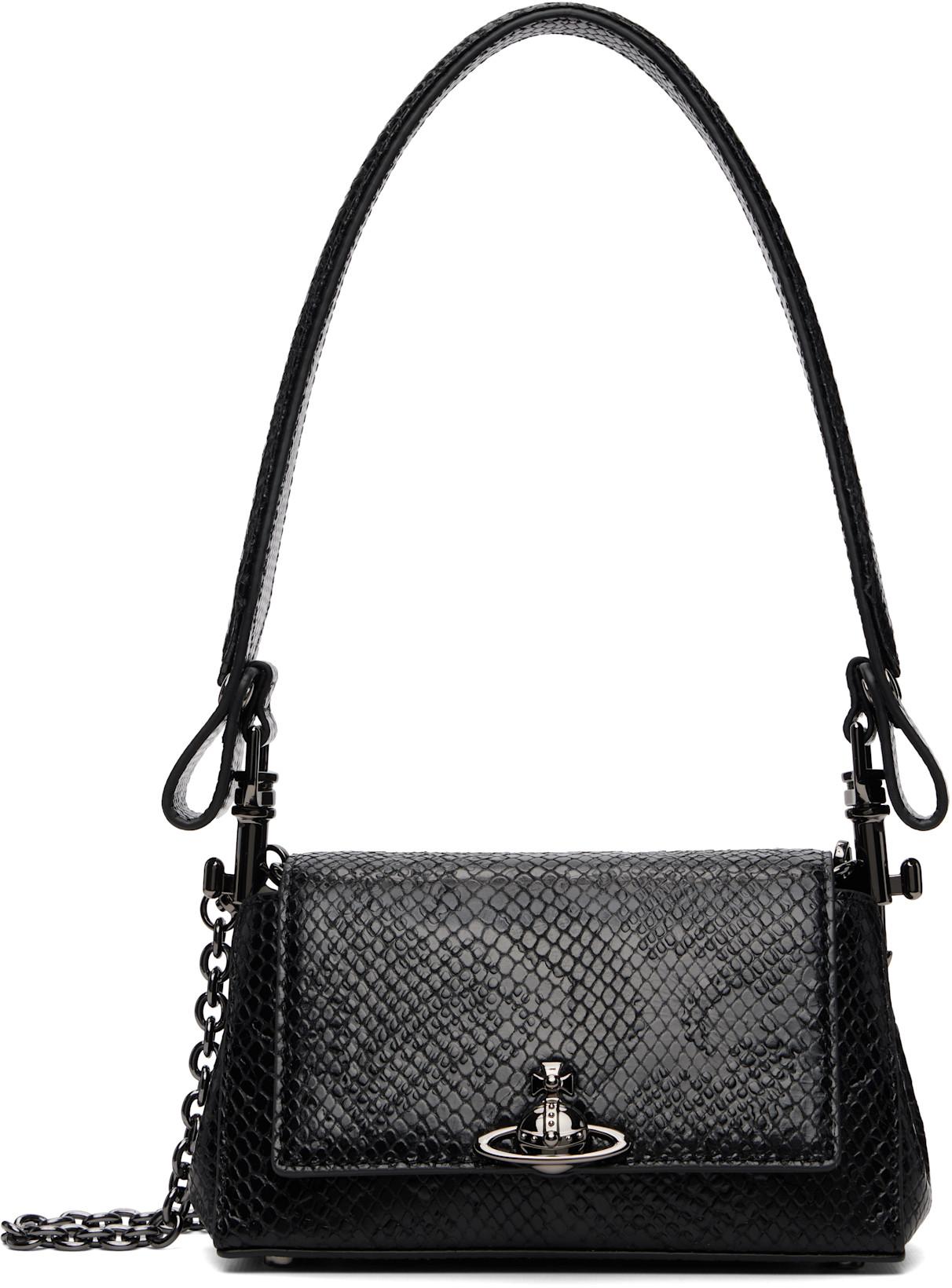 Black Hazel Small Hand Bag by VIVIENNE WESTWOOD