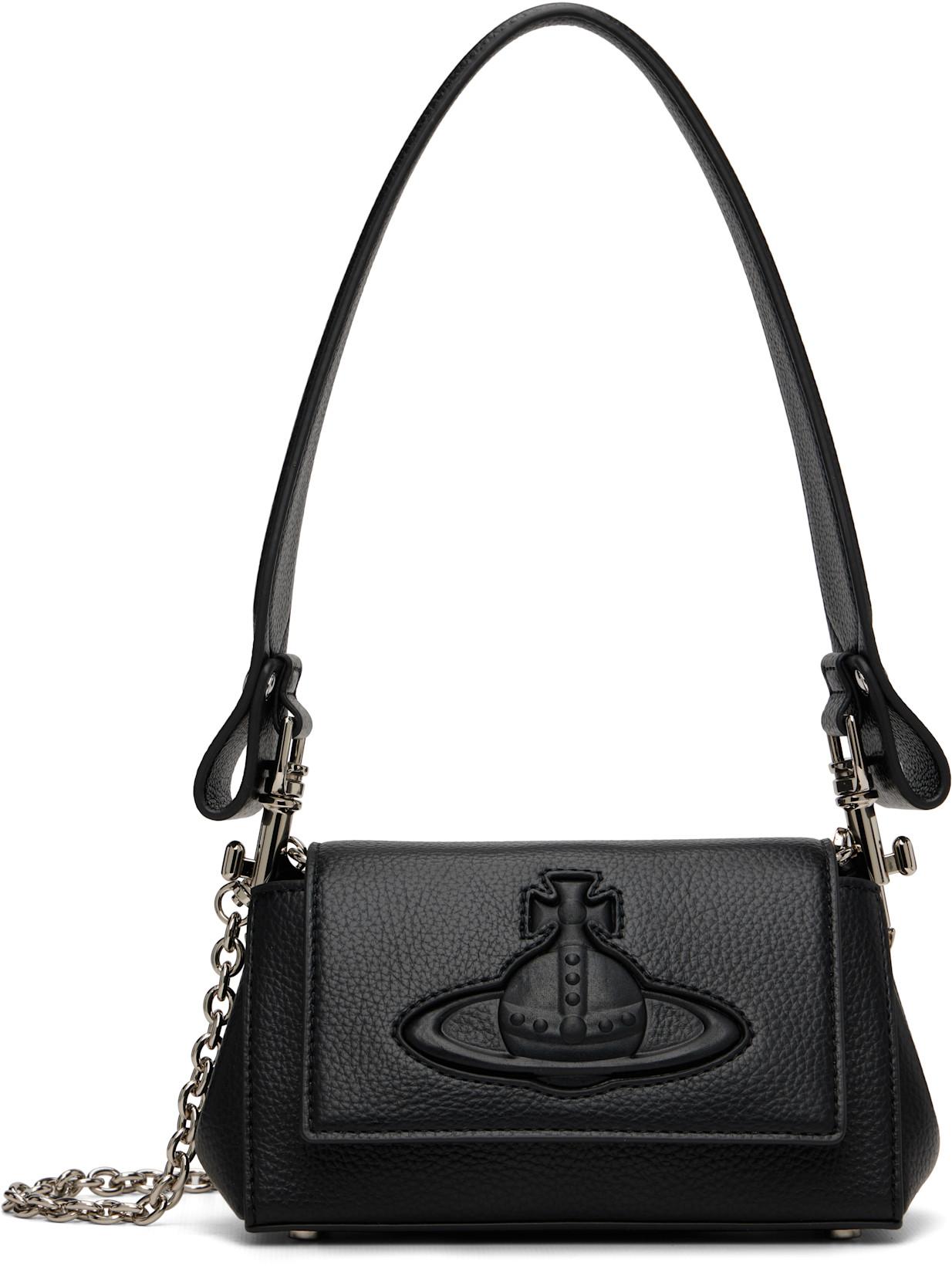 Black Hazel Small Handbag by VIVIENNE WESTWOOD