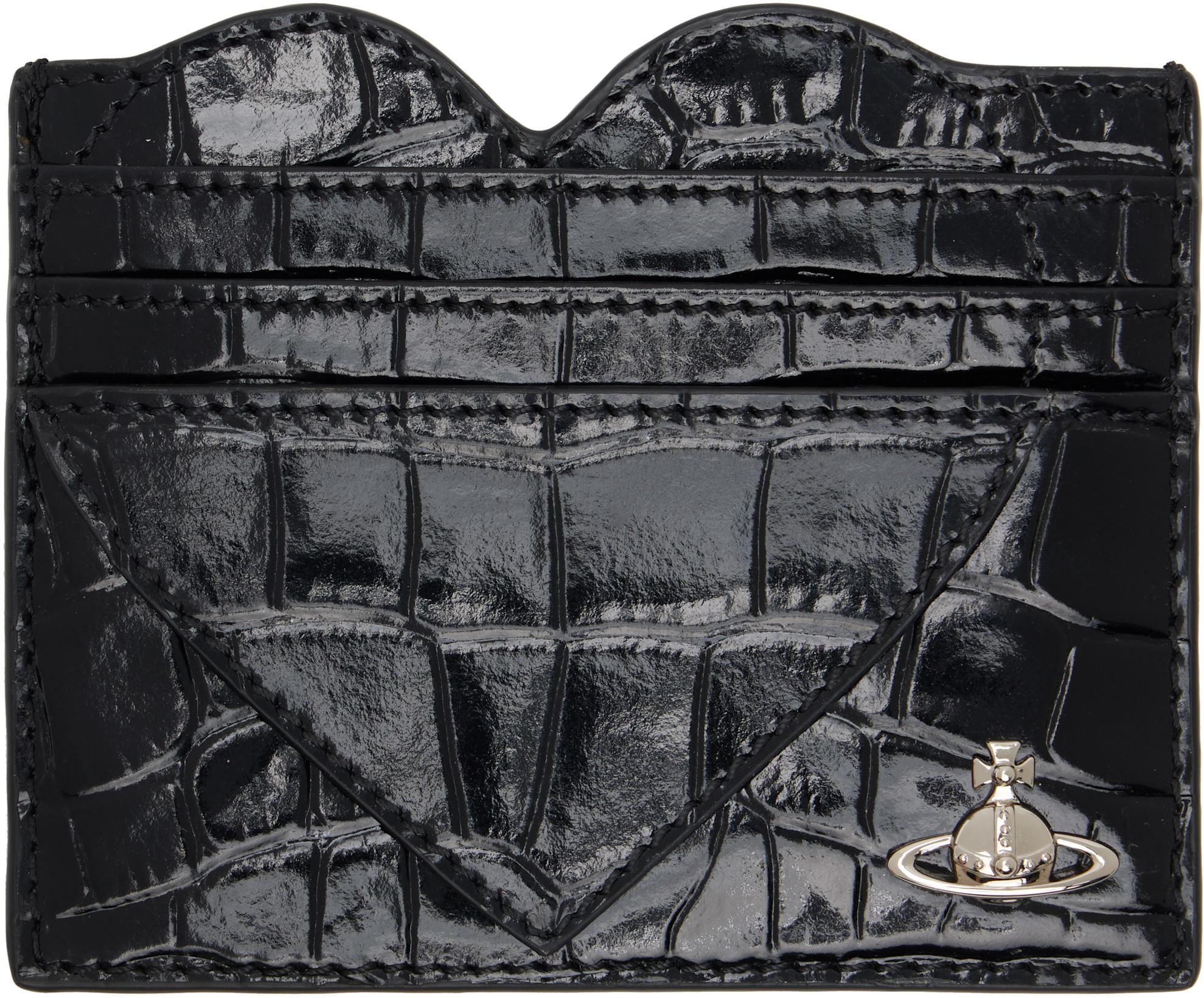 Black Heart Card Holder by VIVIENNE WESTWOOD