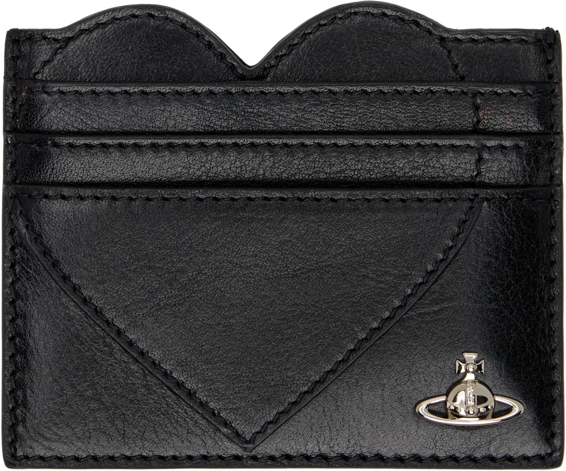 Black Heart Card Holder by VIVIENNE WESTWOOD