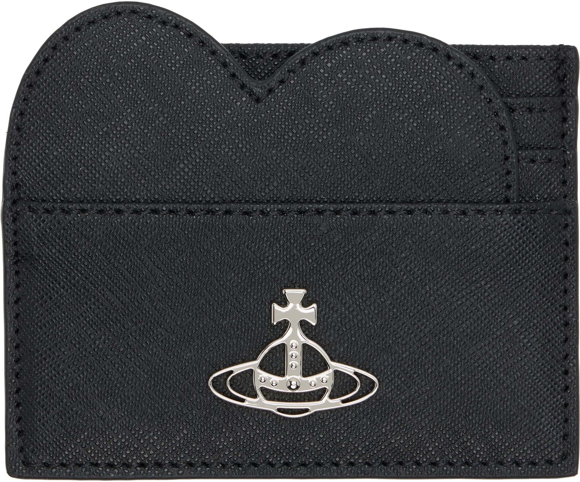 Black Heart Card Holder by VIVIENNE WESTWOOD