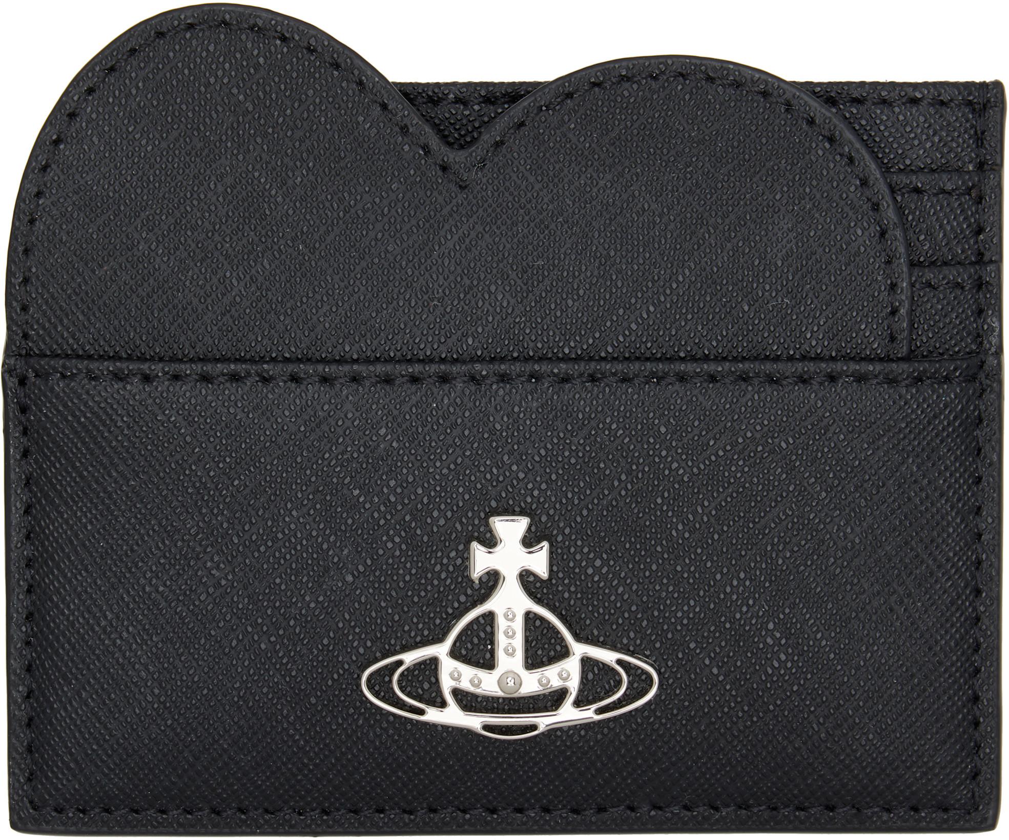 Black Heart Card Holder by VIVIENNE WESTWOOD