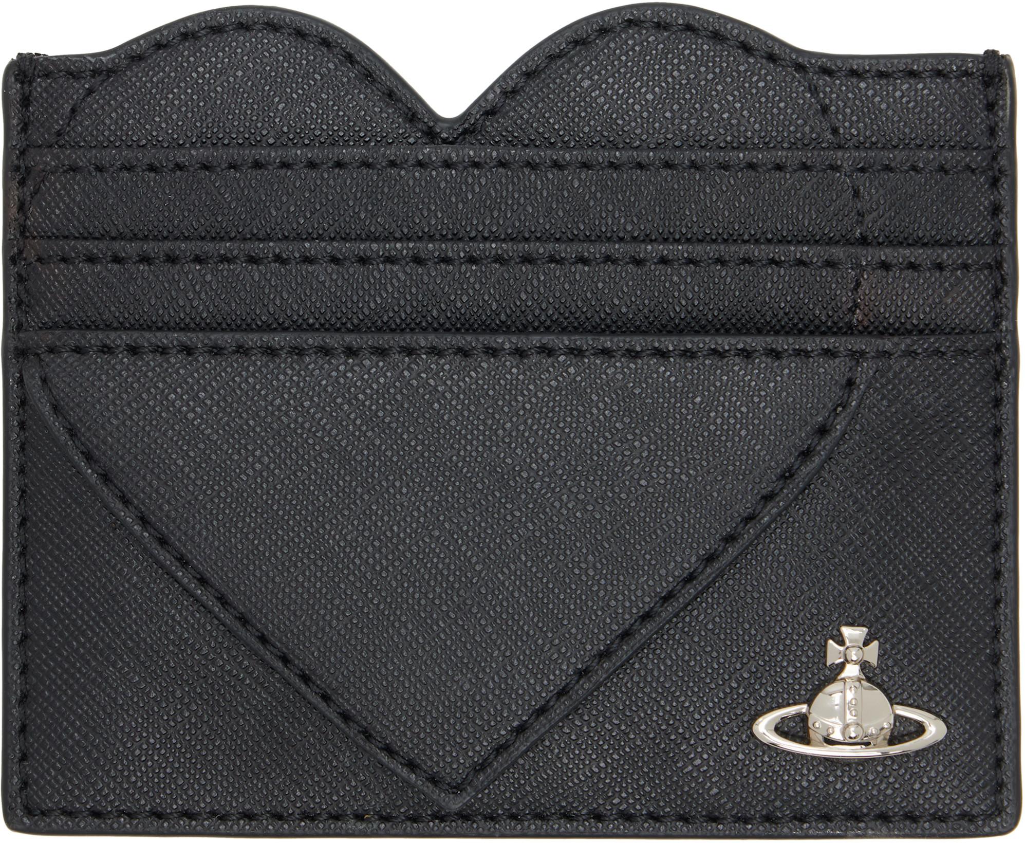 Black Heart Card Holder by VIVIENNE WESTWOOD