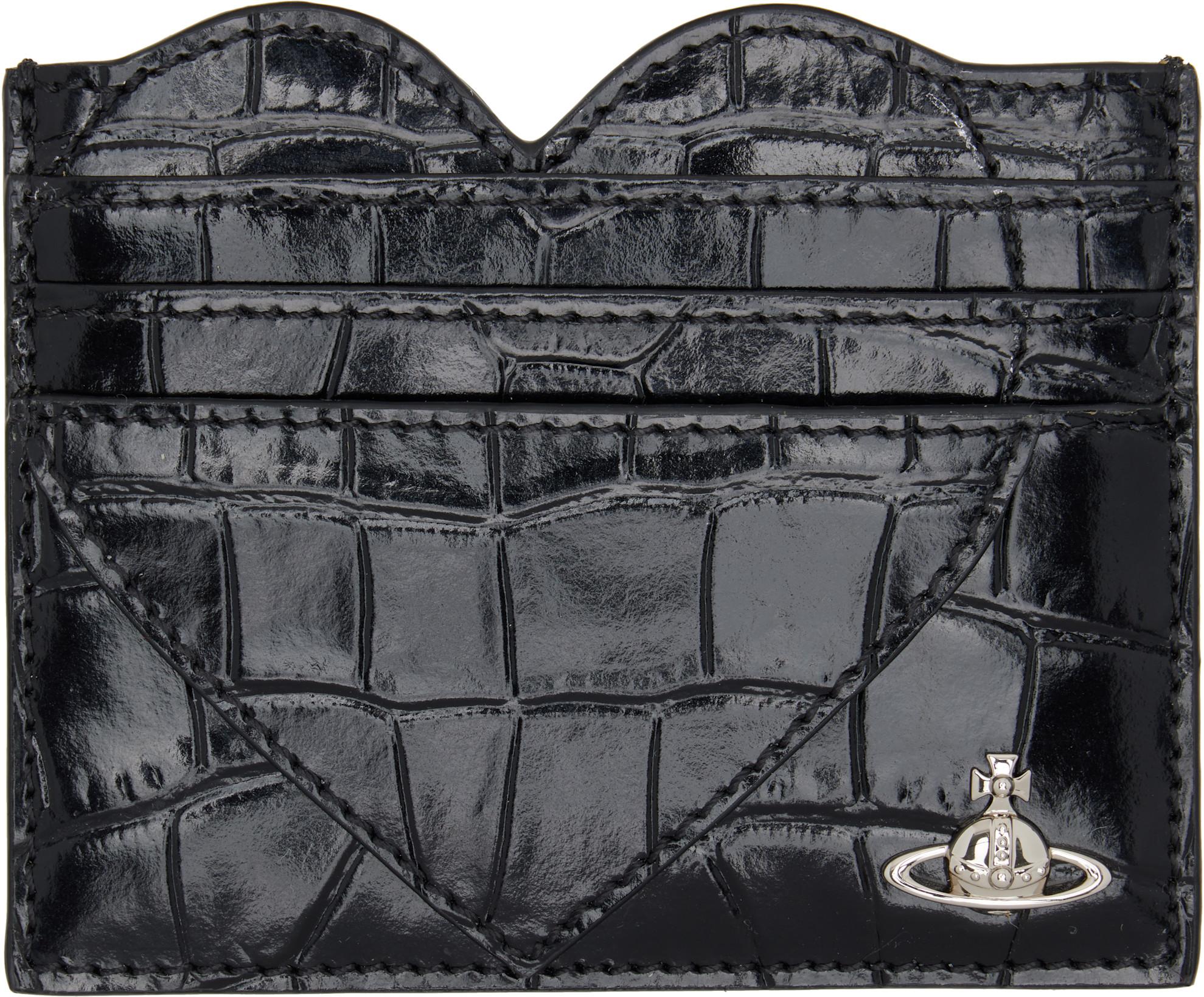 Black Heart Card Holder by VIVIENNE WESTWOOD
