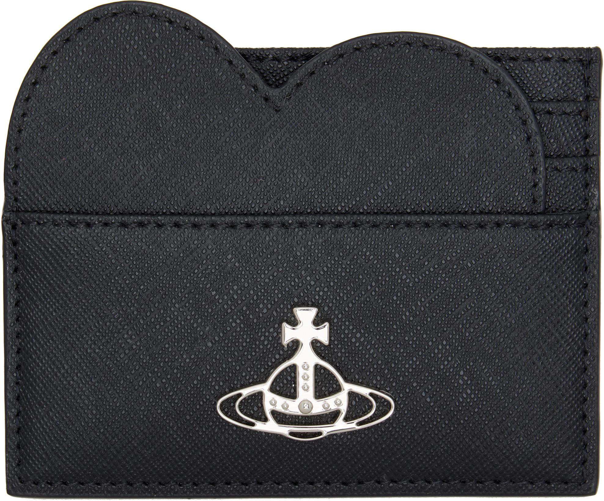 Black Heart Card Holder by VIVIENNE WESTWOOD