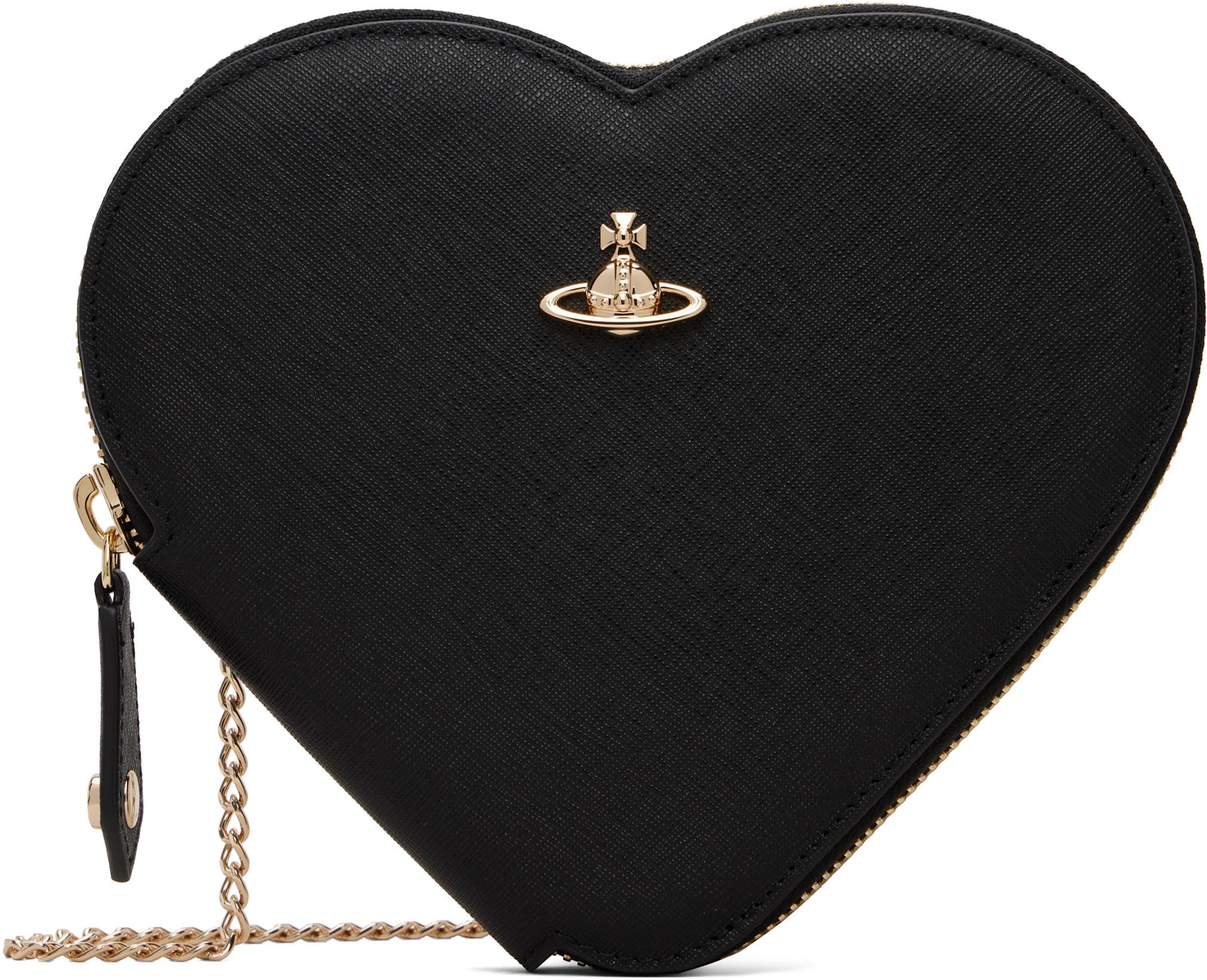 Black Heart Crossbody Bag by VIVIENNE WESTWOOD