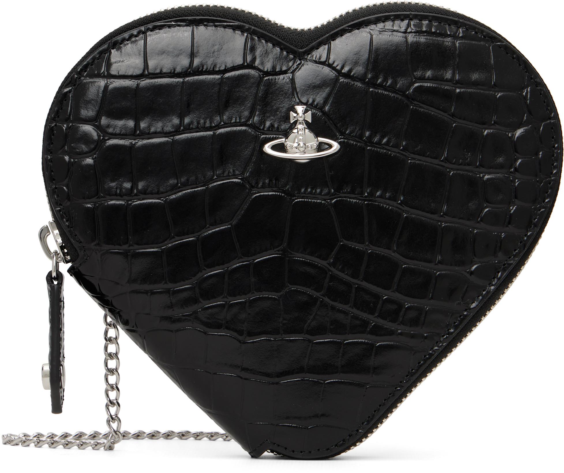 Black Heart Crossbody Bag by VIVIENNE WESTWOOD