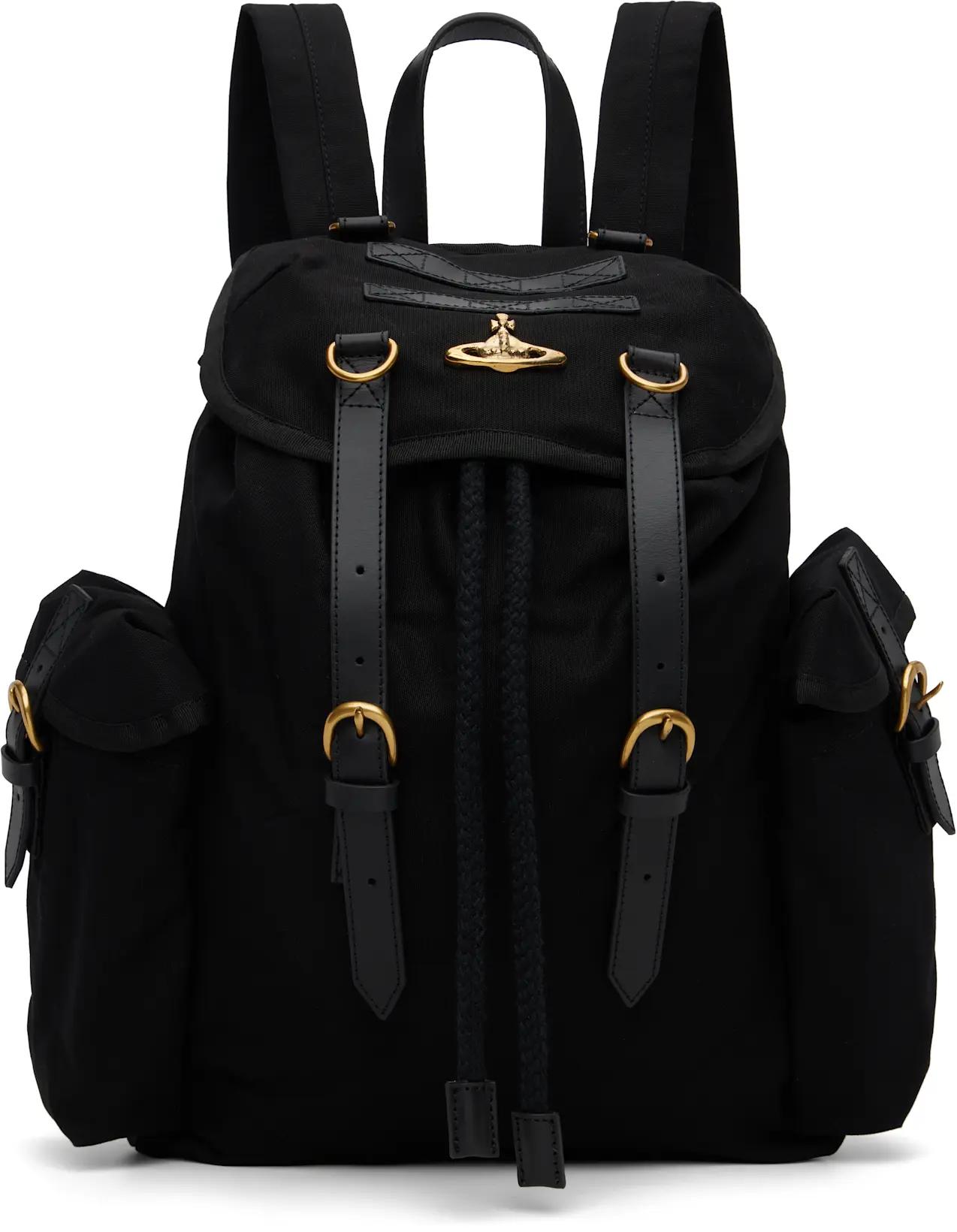 Black Highland Backpack by VIVIENNE WESTWOOD