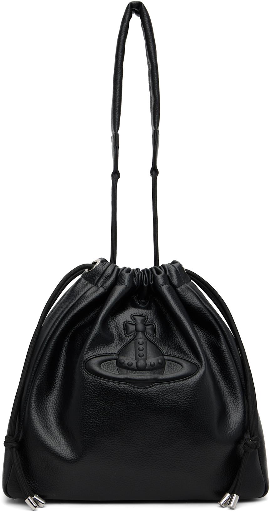 Black Hilary Bucket Bag by VIVIENNE WESTWOOD