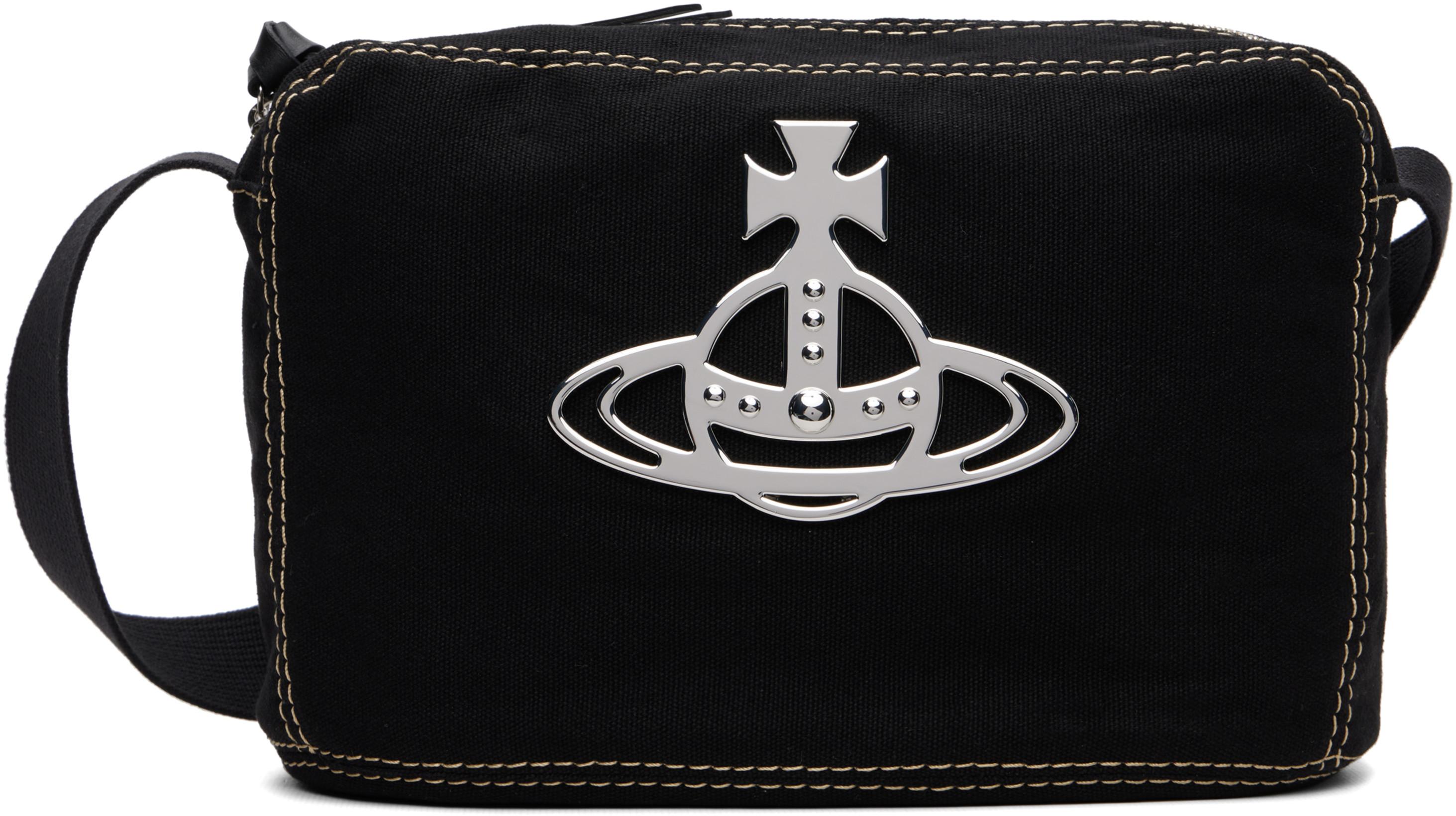 Black Jude Crossbody Bag by VIVIENNE WESTWOOD