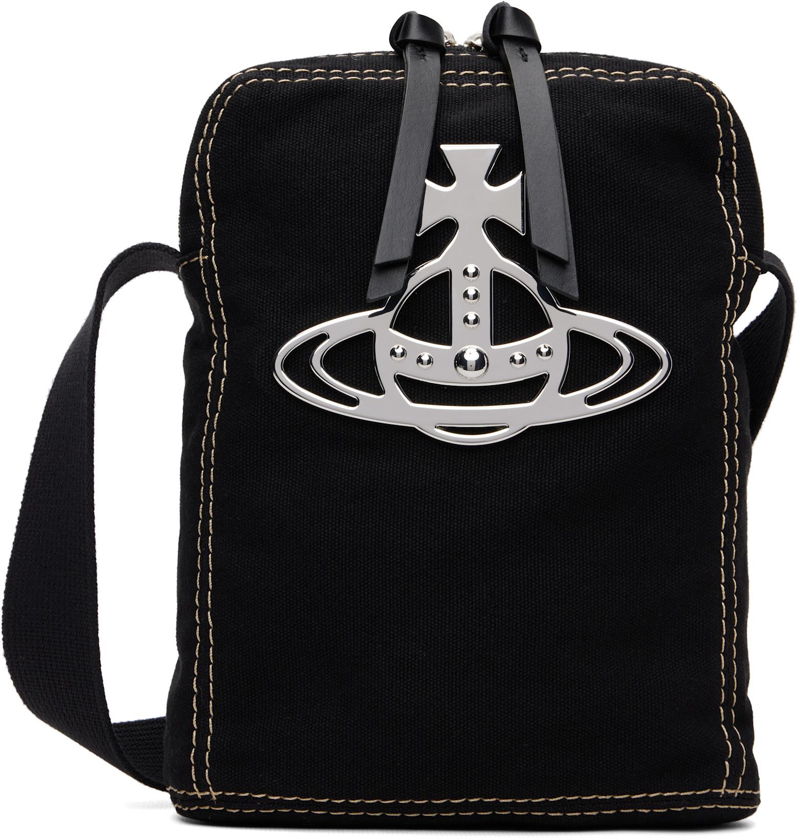 Black Luke Crossbody Bag by VIVIENNE WESTWOOD