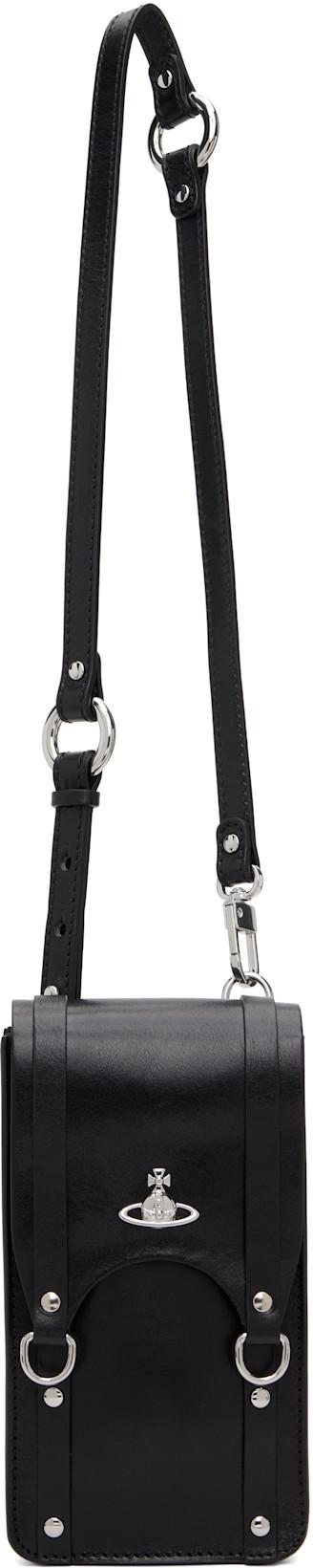 Black Max Mini Crossbody Bag by VIVIENNE WESTWOOD