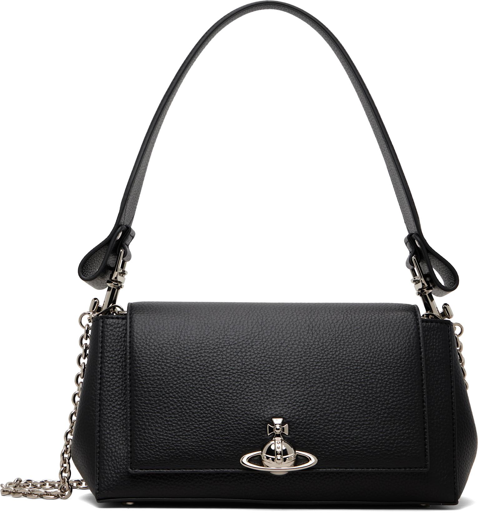 Black Medium Hazel Bag by VIVIENNE WESTWOOD