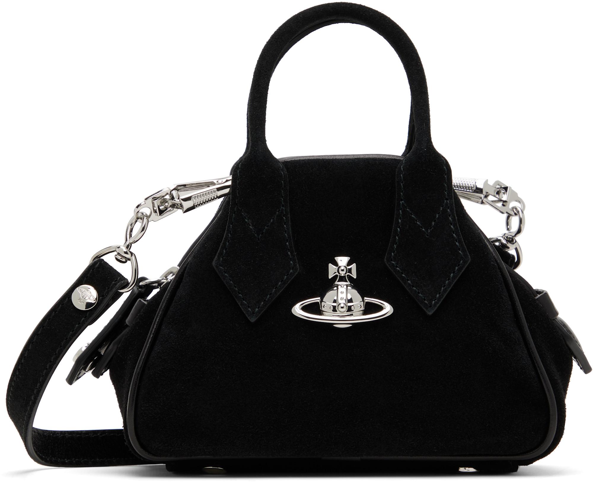 Black Mini Yasmine Bag by VIVIENNE WESTWOOD
