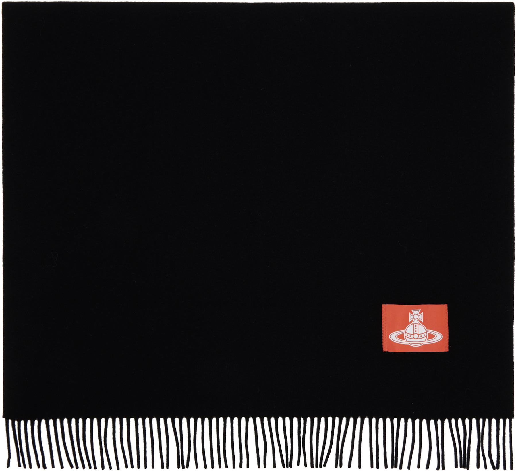 Black Nuria Scarf by VIVIENNE WESTWOOD