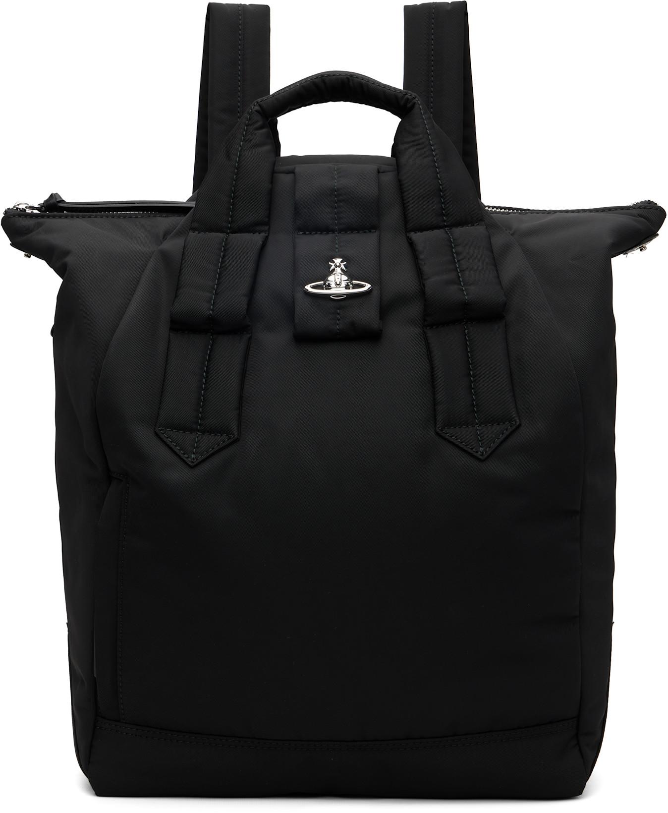 Black Steven Backpack by VIVIENNE WESTWOOD