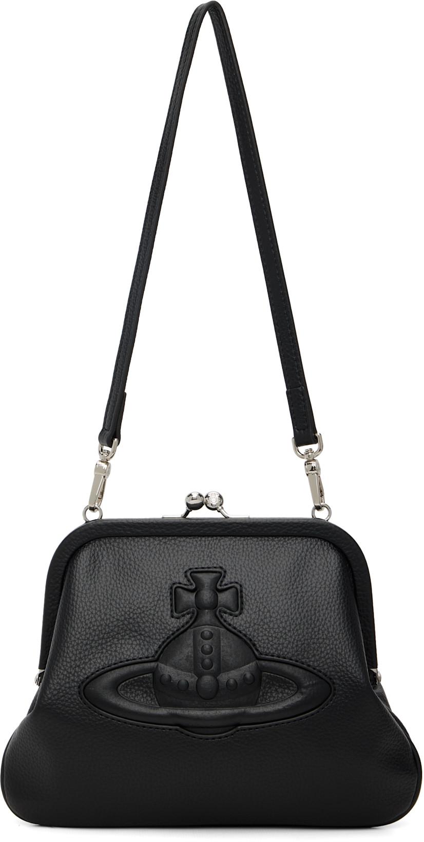 Black Vivienne Clutch by VIVIENNE WESTWOOD