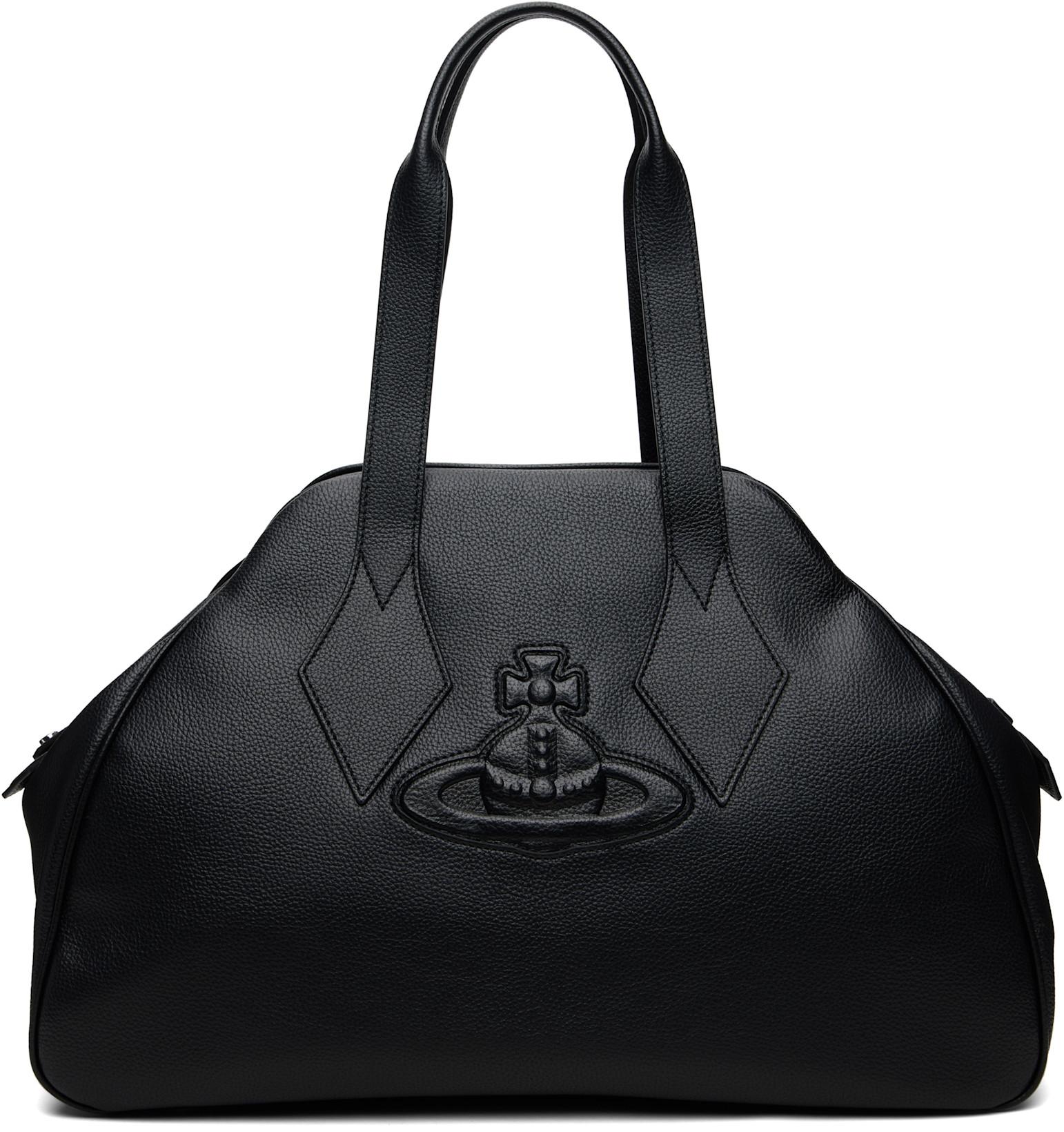 Black Yasmine Large Tote by VIVIENNE WESTWOOD