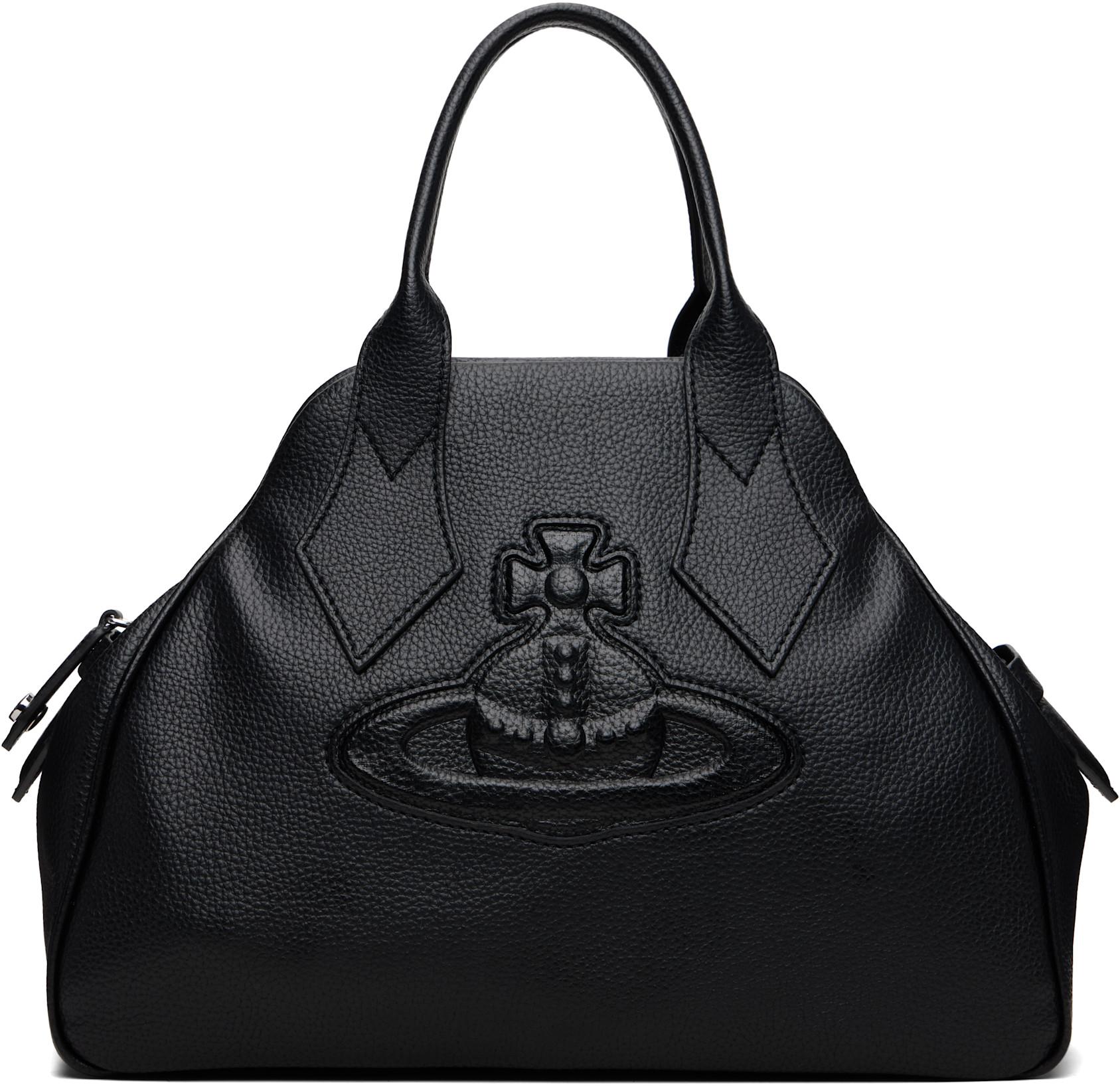 Black Yasmine Medium Bag by VIVIENNE WESTWOOD