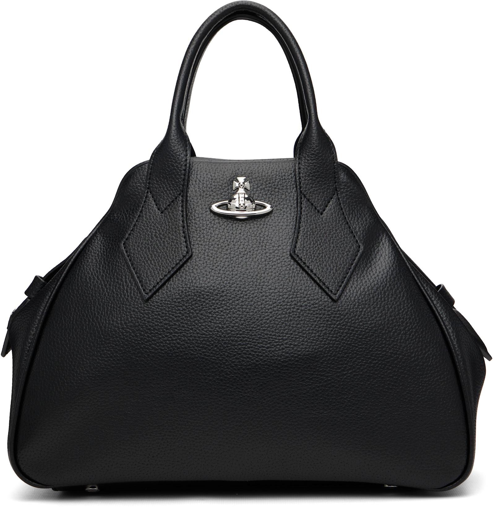 Black Yasmine Medium Bag by VIVIENNE WESTWOOD