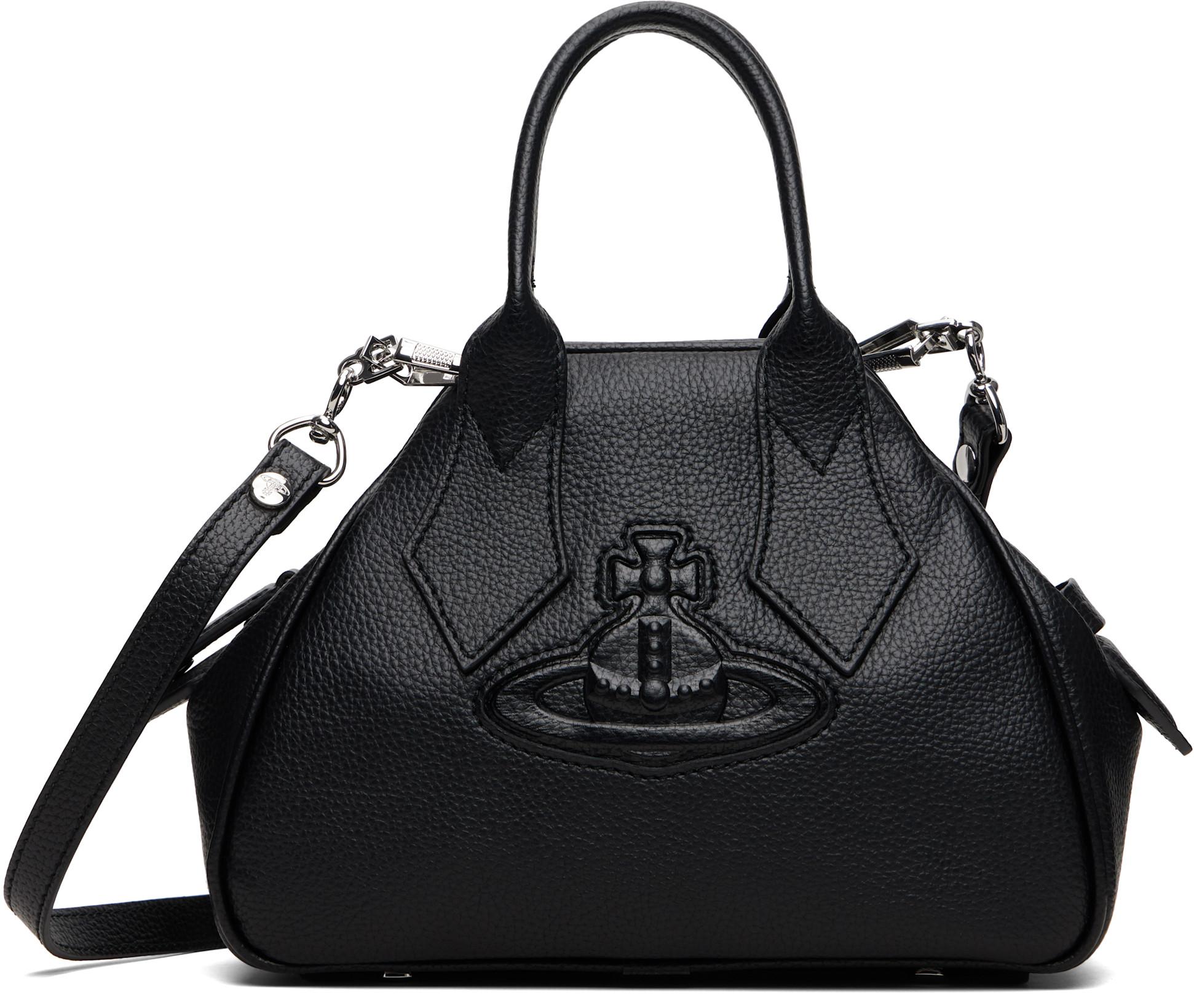 Black Yasmine Small Bag by VIVIENNE WESTWOOD