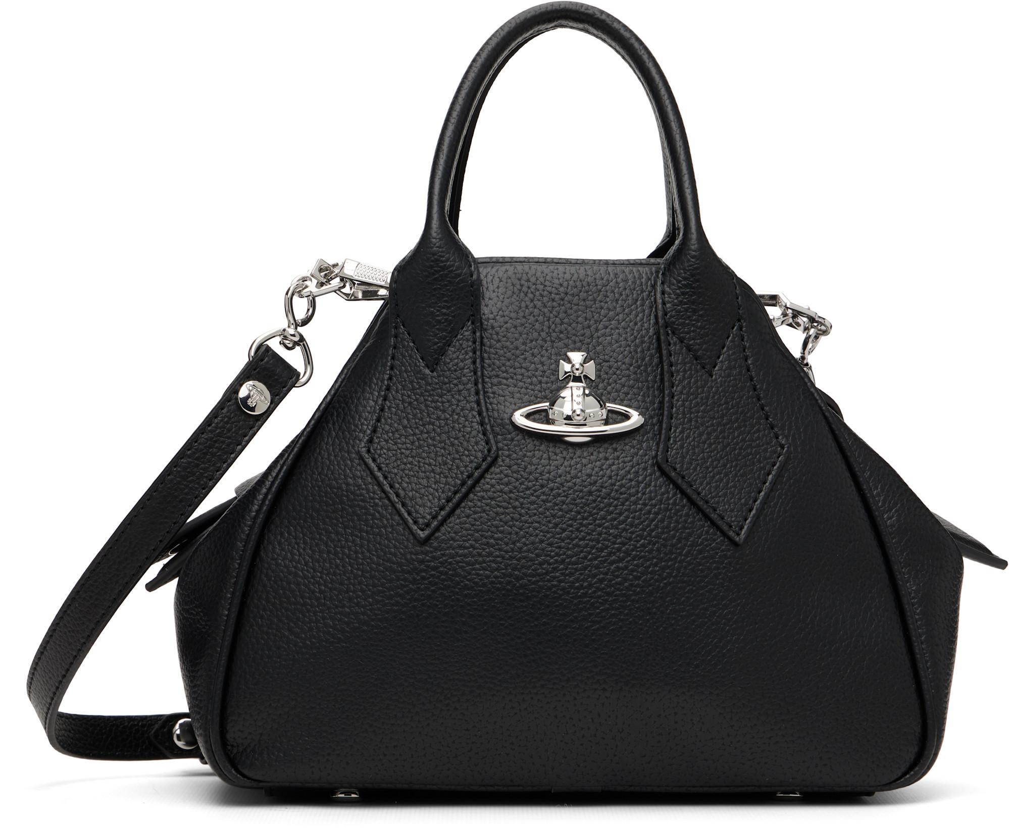 Black Yasmine Small Handbag by VIVIENNE WESTWOOD