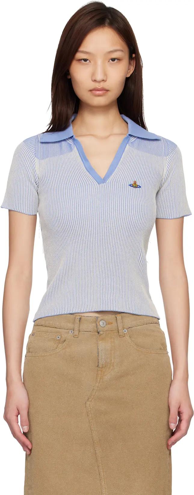Blue Marina Polo by VIVIENNE WESTWOOD