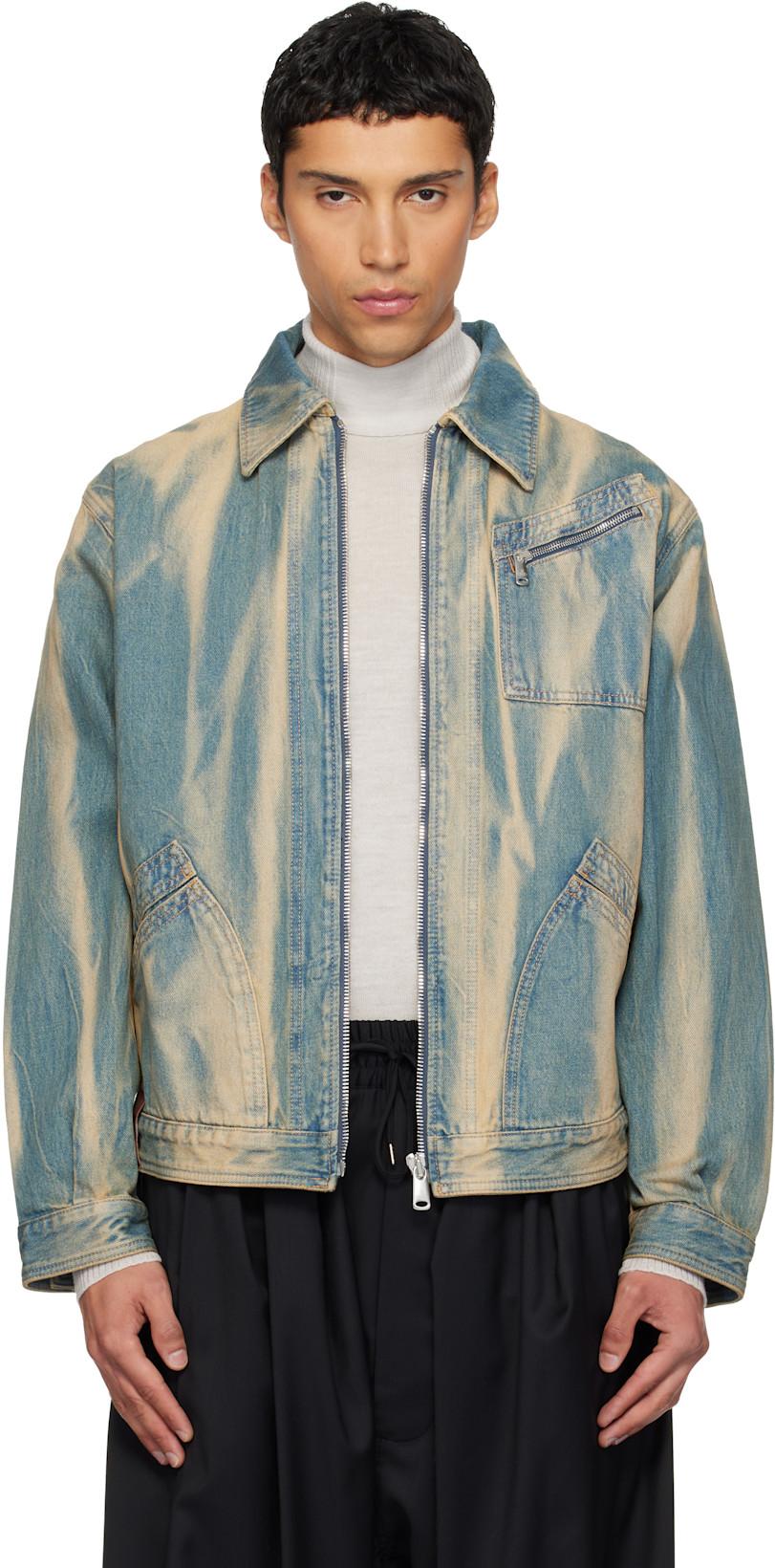 Blue Piranha Denim Jacket by VIVIENNE WESTWOOD