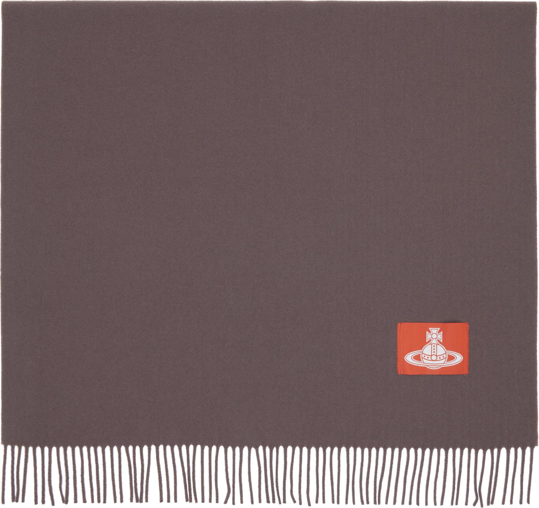 Brown Nuria Scarf by VIVIENNE WESTWOOD