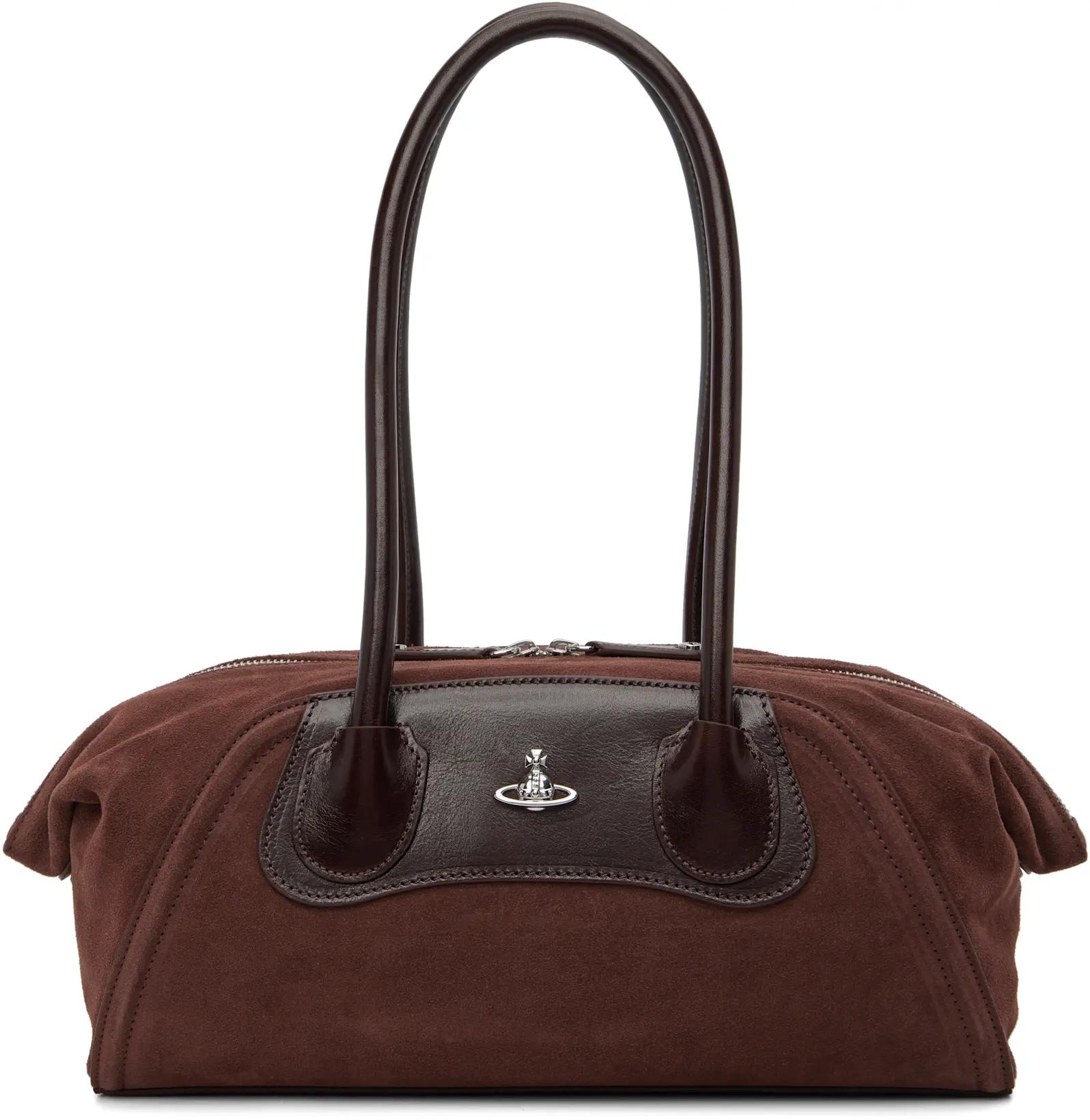 Brown Shirley Small Holdall Bag by VIVIENNE WESTWOOD