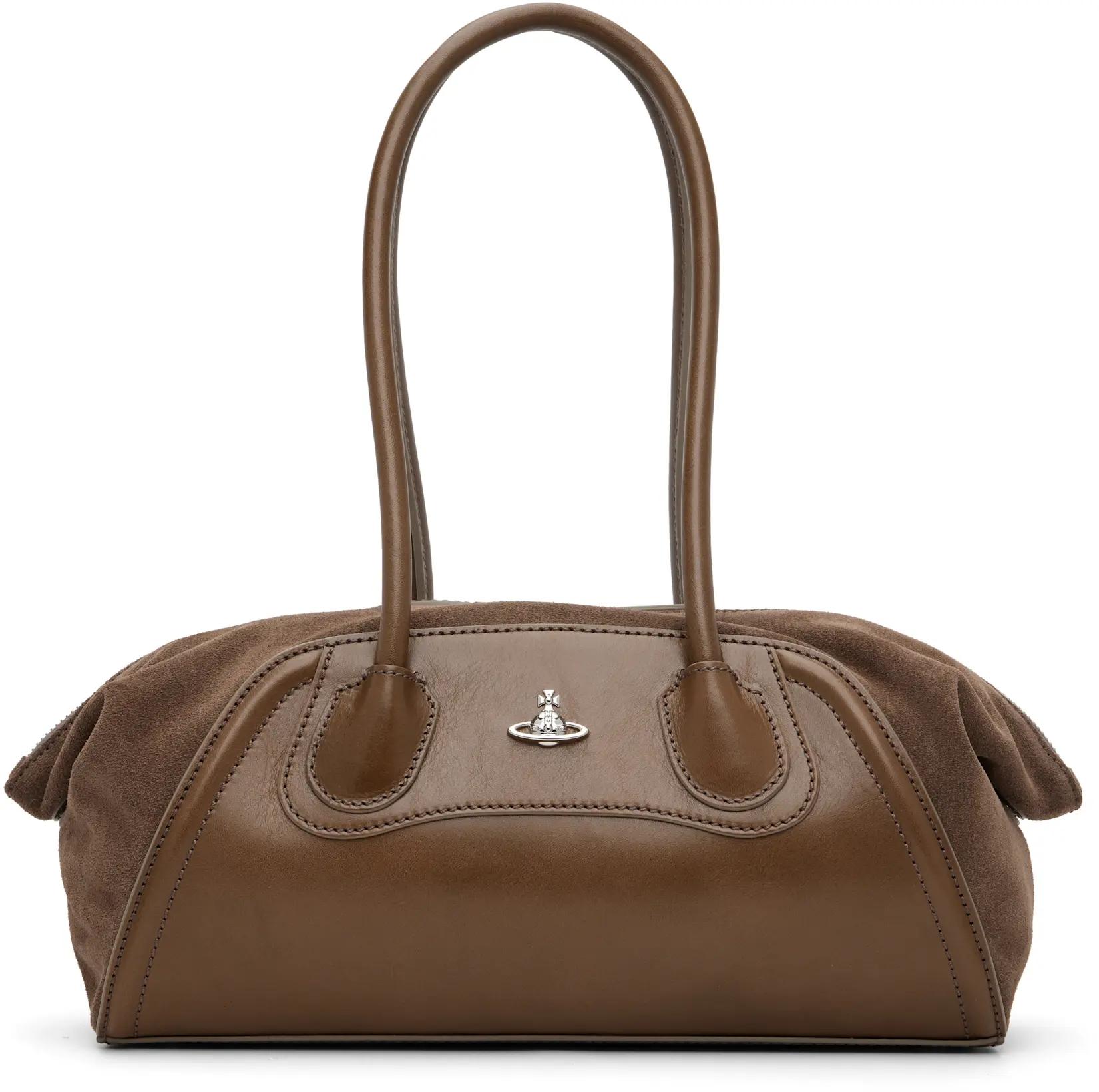 Brown Shirley Small Holdall Bag by VIVIENNE WESTWOOD