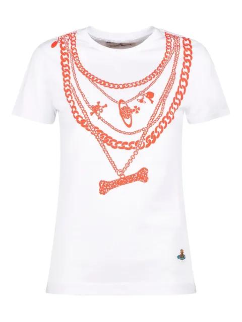 Chain Peru T-shirt by VIVIENNE WESTWOOD